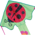 Large Easy Flyer Kite Ladybug